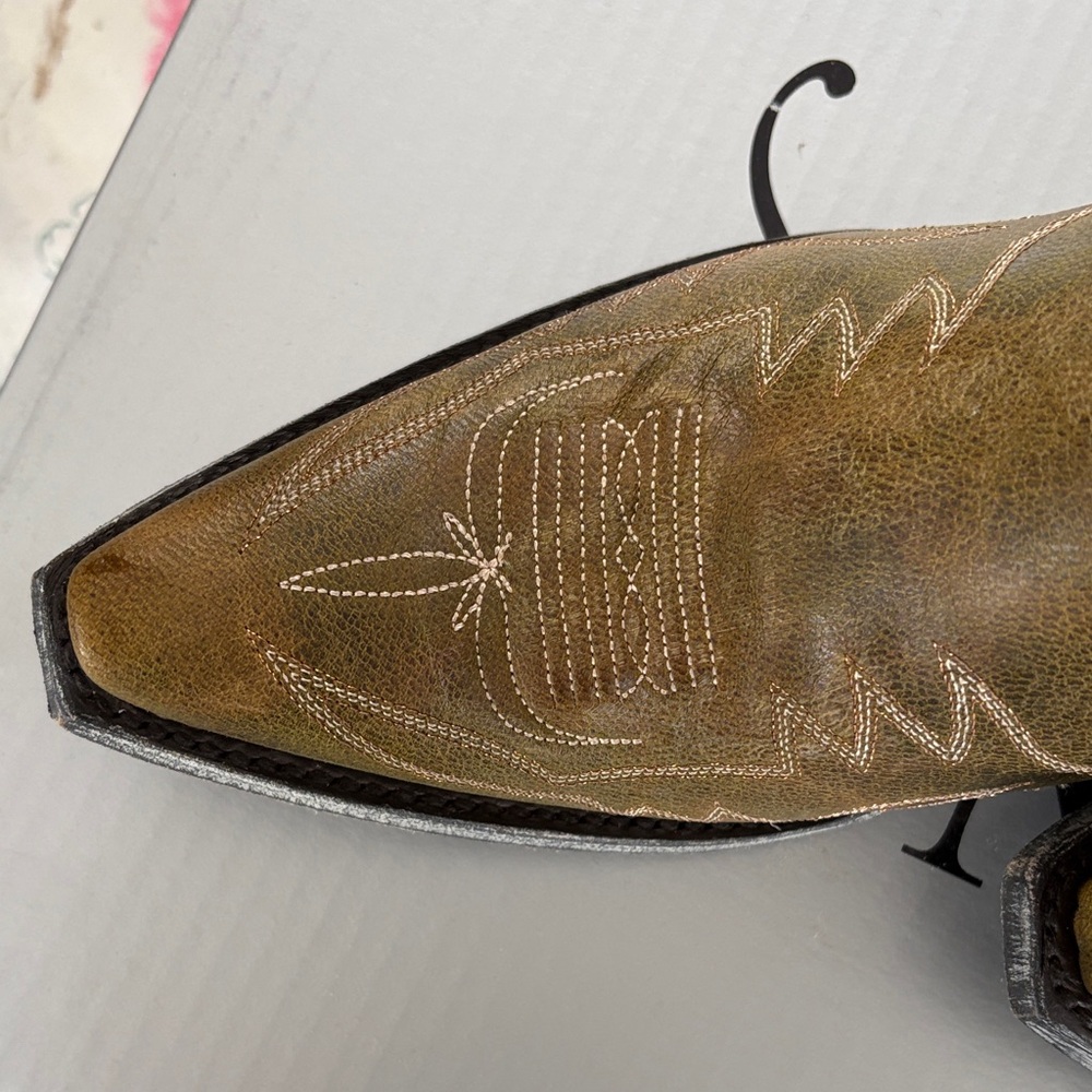 Old Gringo Mayra Military green boots relaxed fit - Picture 2 of 9